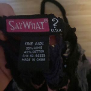 Open weave woven poncho one size fits most